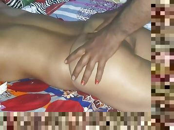 Puja Got Her Body Massaged By A Neighbor Boy