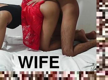 isteri, amateur, gadis-indian, pasangan, suami, webcam, rambut-perang
