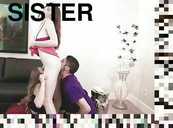 Extra Virgin Stepsister Vag With Audrey Hempburne, Connor Kennedy And Hazel Moore