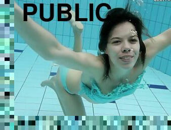 Gazelle Podvodkova underwater naked beauty