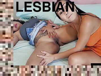 coño-pussy, amateur, lesbiana, tailandés, novia, húmedo