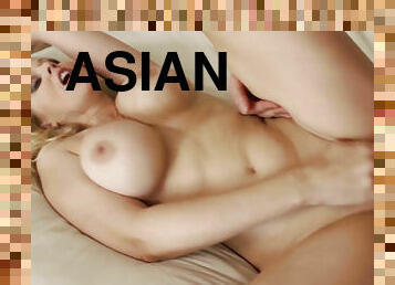 asiatique, cul, gros-nichons, anal, énorme-bite, petite-amie, blonde, pute, coquine, bout-a-bout