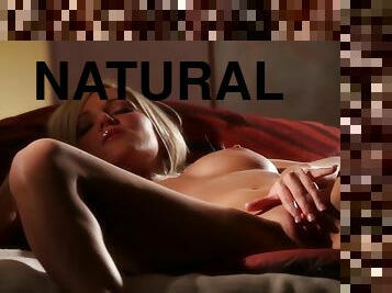 Sensual masturbation with beautiful blonde Niki Lee Young
