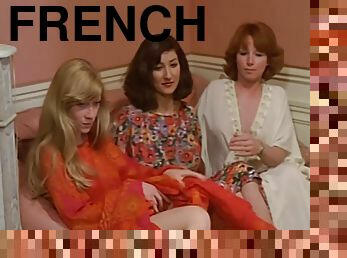 Classic French porn movie with hottest group actions