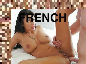 gros-nichons, anal, énorme-bite, milf, jouet, française, naturel, bout-a-bout, parfait, brunette