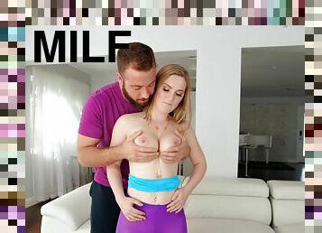Horny Chad White Places His Wiener On MILF's Face!
