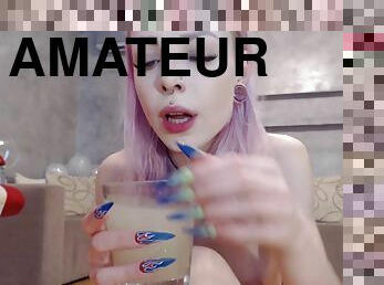 masturbácia, pička, striekanie-squirt, amatérske, teenagerské, webkamera, vibrátor, sólo