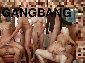 Birthday Party Gangbang