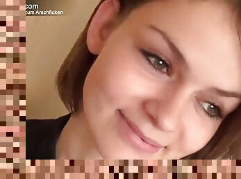 Cute short haired amateur teen porn video