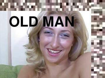 Old Man And A Big-Bosomed Blond Crazy Sex Video