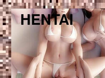 Hardcore sex! Monster Hunter - Hinoa and Minoto delicious big tits, best 3D hentai porn compilation Exga