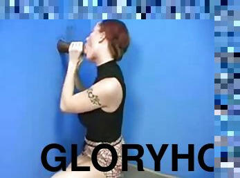 Redhead at Gloryhole