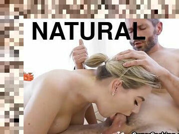 Her big natural tits can cure everything Mike Hurt