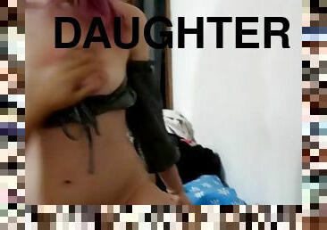 Daddy fucks his stepdaughter