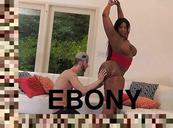 56 Inches Of Fake Arse - ebony goddess