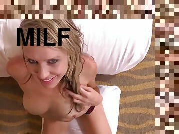 Naughty MILF Holly hardcore POV sex video