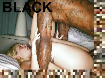 Big Bum White Girl Gets Freaky with Black Men on Vacation