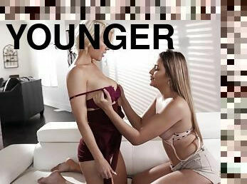 Kit Mercer fucks younger babe Gizelle Blanco