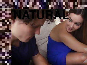 Sensual sex scene with curvy babe Natasha Nice