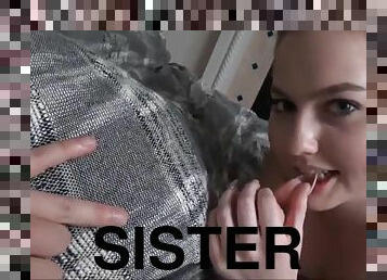 Sister and brother Truth or dare - masturbation