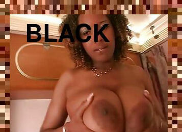 Massive Black Boobs - milf ebony