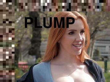 Ginger plumper Scarlett Jones incredible porn video