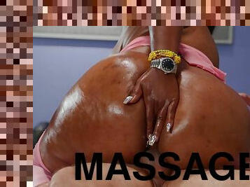 Hardcore Interracial Massage Boring To Scoring: Ricky Spanish, Ms London - ebony with monster tits