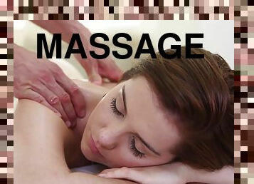 alt, junge, massage, alte, coeds, erotik