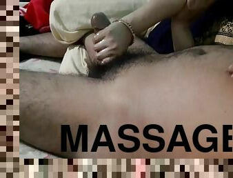 Land ki  Desi massage olive oil ke sath