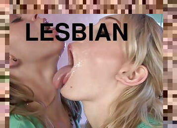 мастурбація, мила, лесбіянка-lesbian, підліток, поцілунки, молода-18, дика