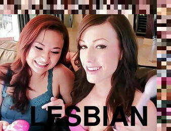 Best lesbian girlfriends work hard to satisfy each other