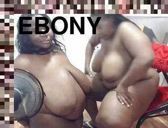Two ebony bbw gone crazy