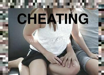 selingkuh, di-tempat-terbuka, gambarvideo-porno-secara-eksplisit-dan-intens, creampie-ejakulasi-di-dalam-vagina-atau-anus-dan-keluarnya-tetesan-sperma, mobil