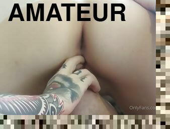 Real Amateur Anal Creampie