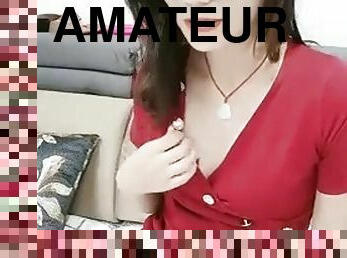 asia, amatir, remaja, jepang, gemuk, webcam, seorang-diri