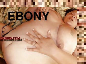Pounding A Sexy Ebony ssBBW Mature - fat ass and big natural tits