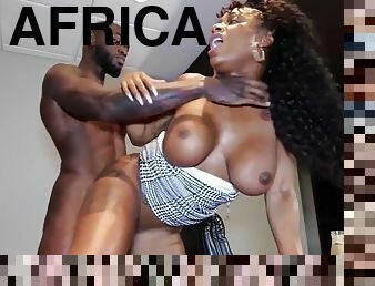 Sarai Minx Vs King Sanir - African hardcore porn with ebony mom