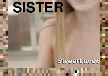 Bratty step sister wants my big cock and cum all over her face