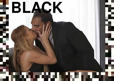 BLACK4K. Black man arrives from the airport to fuck his white girlfriend