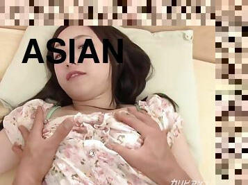 Gorgeous asian bimbo heart-stopping sex movie
