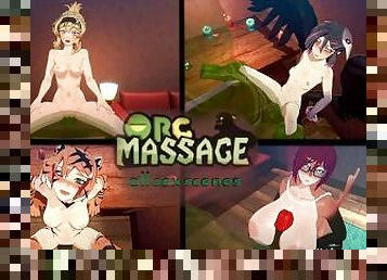 Orc Massage ( Gameplay ) - Gallery / All sex scenes COMPILATION