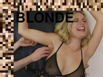 Blonde tickle