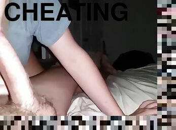 Cheating on my boyfriend and sucking dick