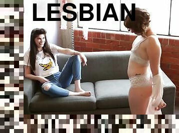 חובבן, לסבית-lesbian, נוער, פעם-ראשונה, תחת-butt, שחרחורת