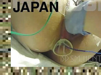 Japanese Slave Training : fisting Orgasm ... close-up