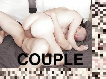 Couple make love after long holiday season