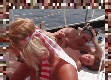 Velvet swingers club boat orgy with couples swap