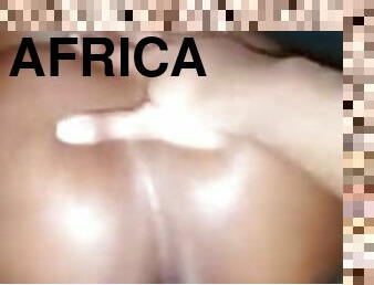 BBC fucks huge African ass