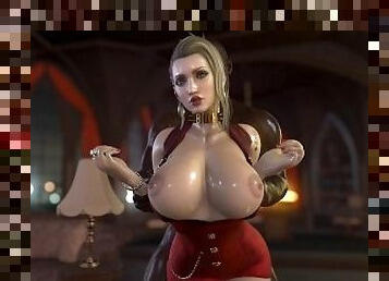 Scarlet Fucked by BBC - Final Fantasy 3D Hentai