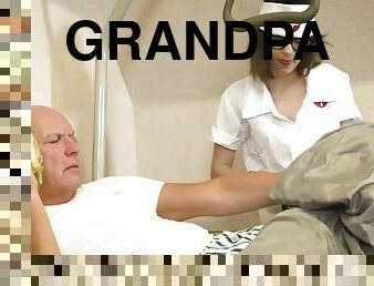 Its time for your pill, grandpa!